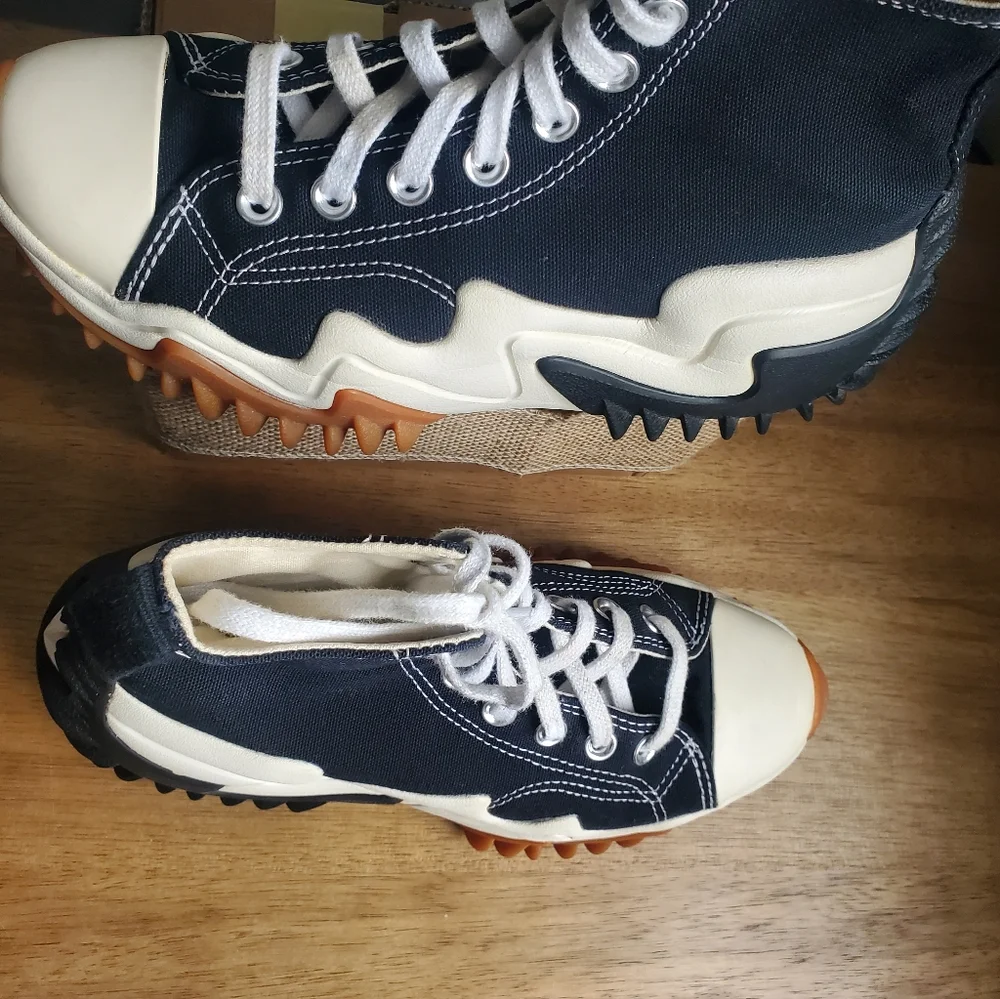Converse Run Star Motion High Top Platform Women 6 Men 4.5 - Picture 3 of 9